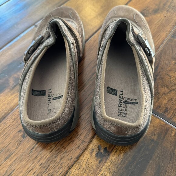 Merrell Mary Jane Suede Slip-On Shoes Womens 8 - Picture 4 of 7